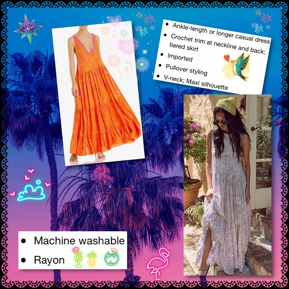 Free People “Tiers for You” Maxi Dress